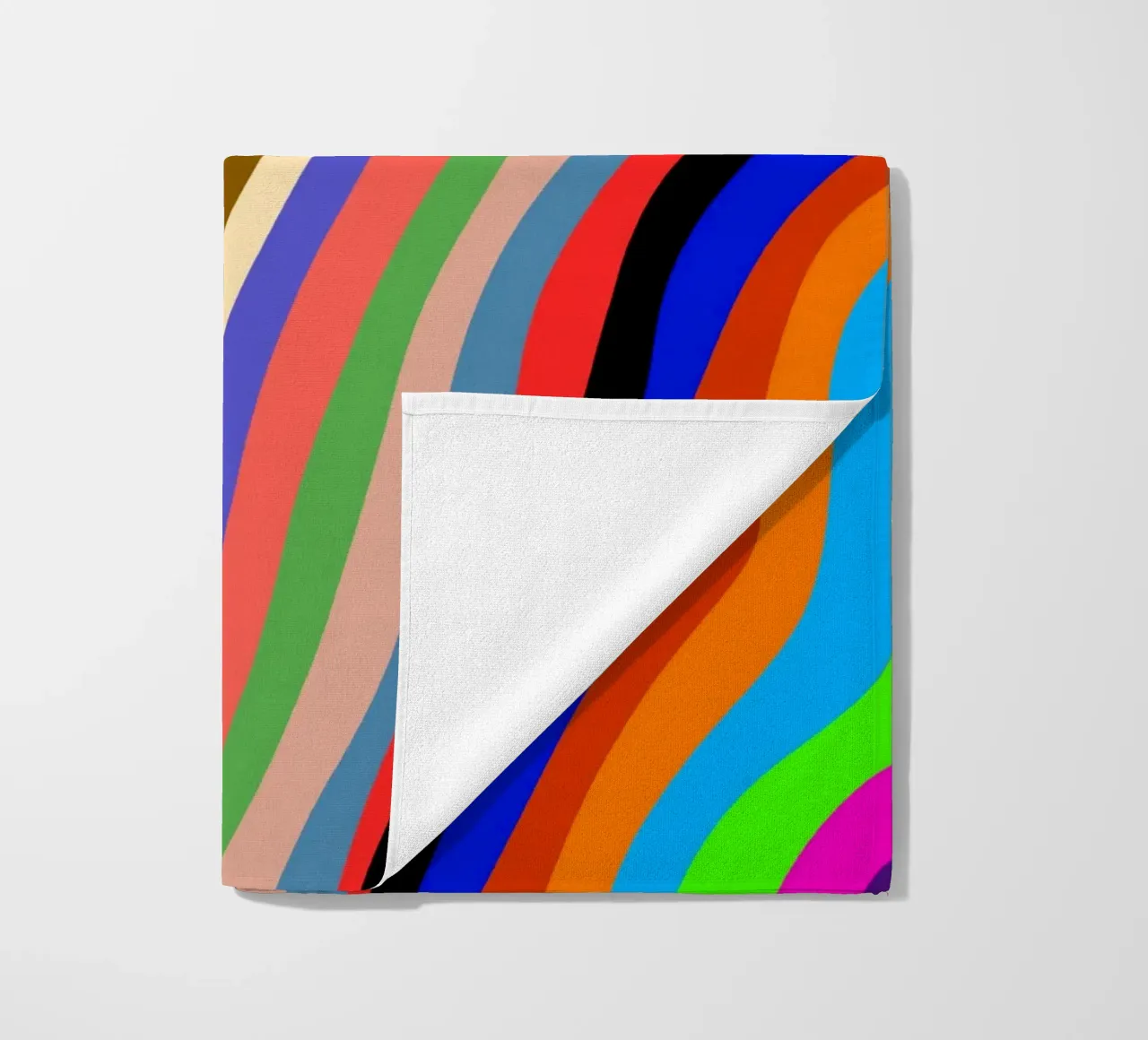 Soft Infinity beach towel by Mike Leymi