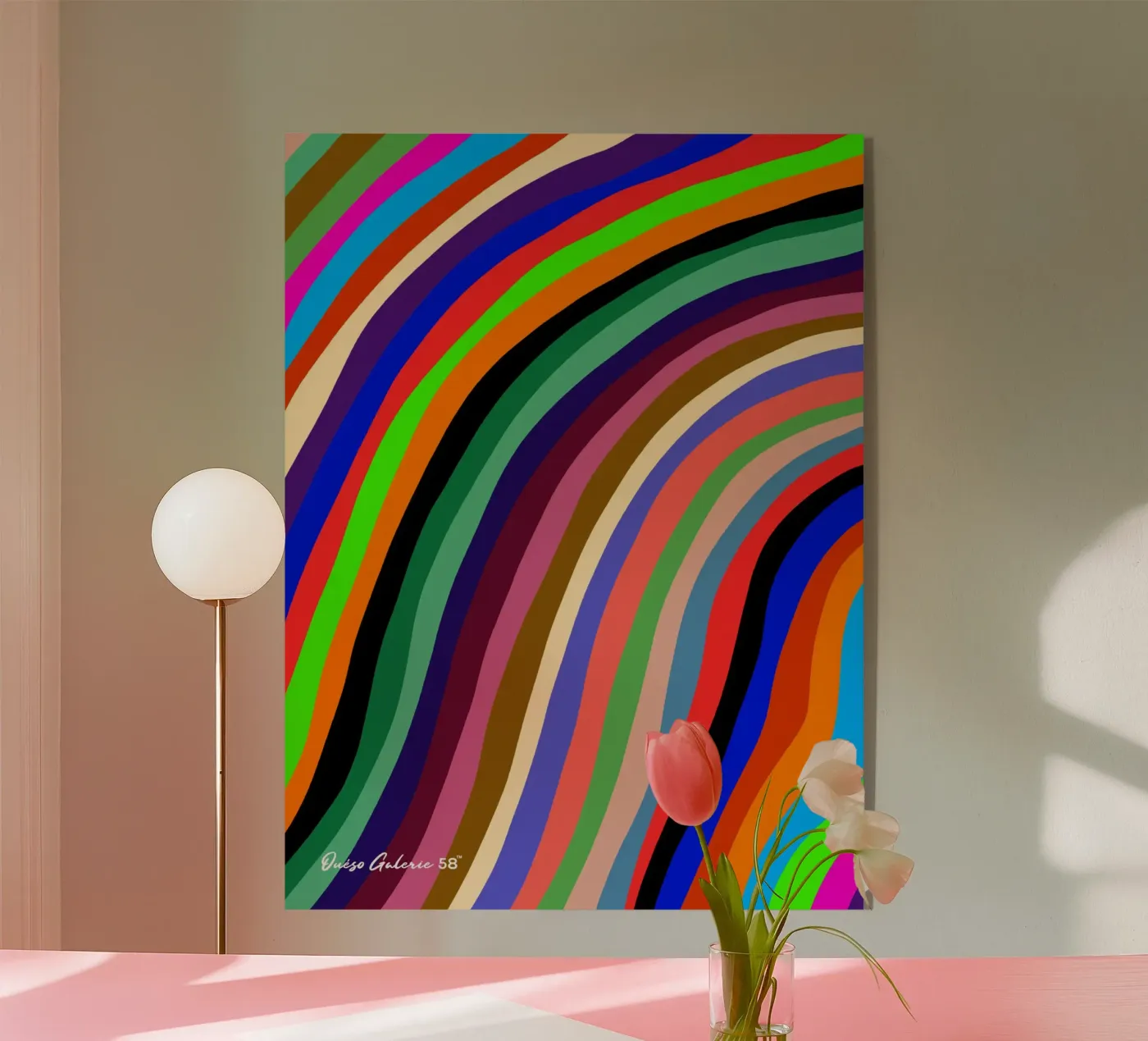 Soft Infinity Acryl-Glas von Mike Leymi