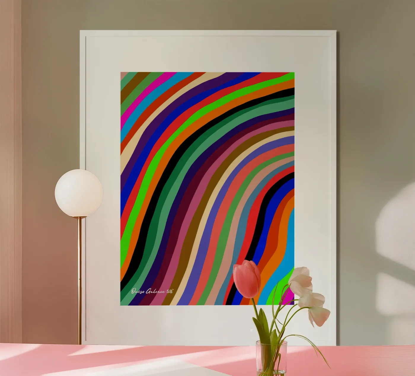 Soft Infinity Poster von Mike Leymi