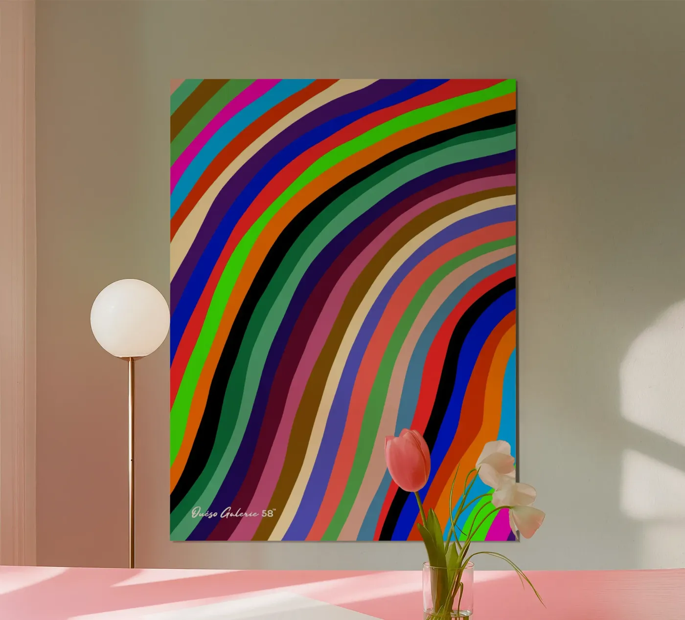 Soft Infinity Poster von Mike Leymi