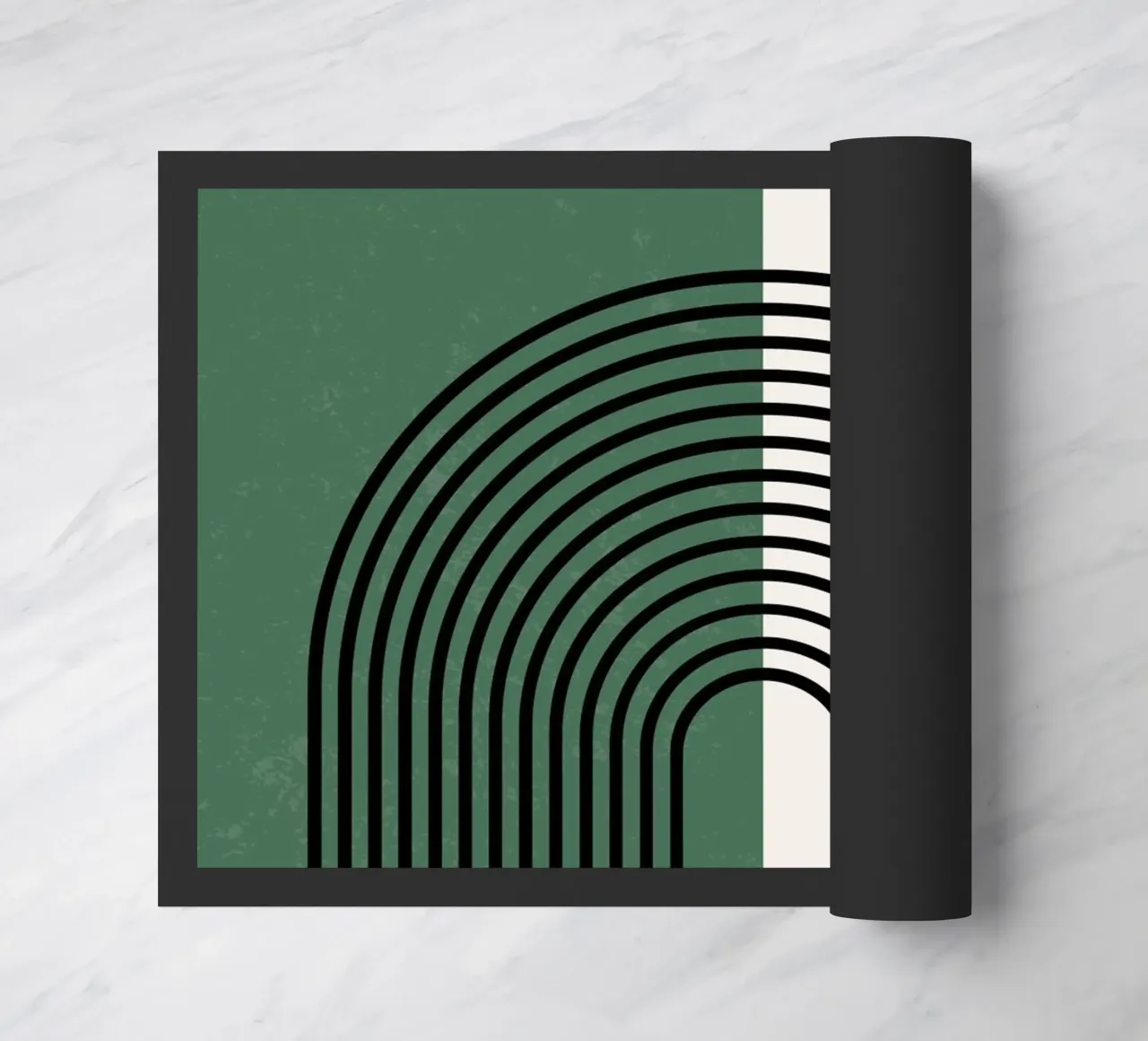 Linee semicircolari Boho - moderne e armoniose zerbino da Whole©