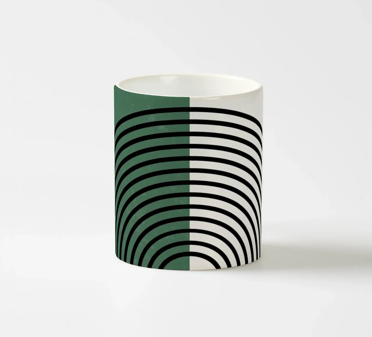 Linee semicircolari Boho - moderne e armoniose tazza in ceramica da Whole©