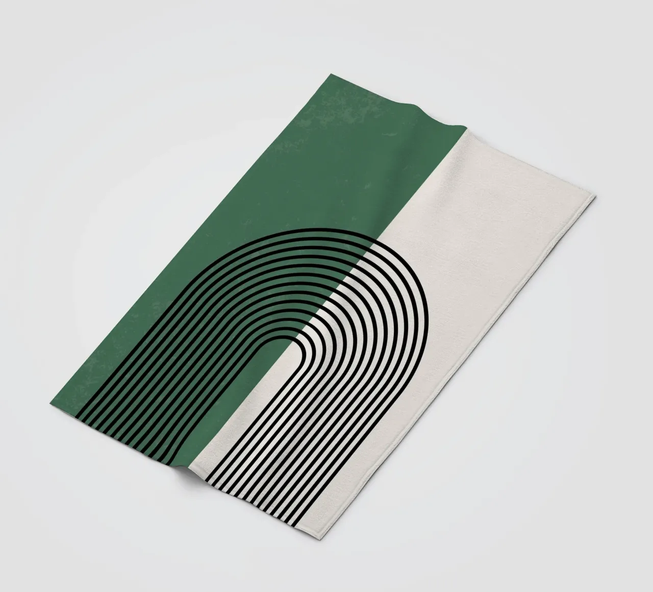 Linee semicircolari Boho - moderne e armoniose coperta in pile da Whole©