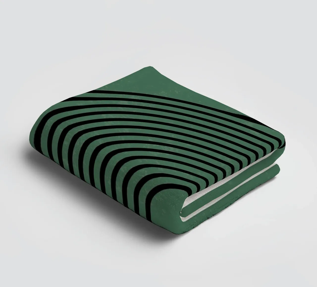 Boho semi-circular lines - modern & harmonious towel by Whole©