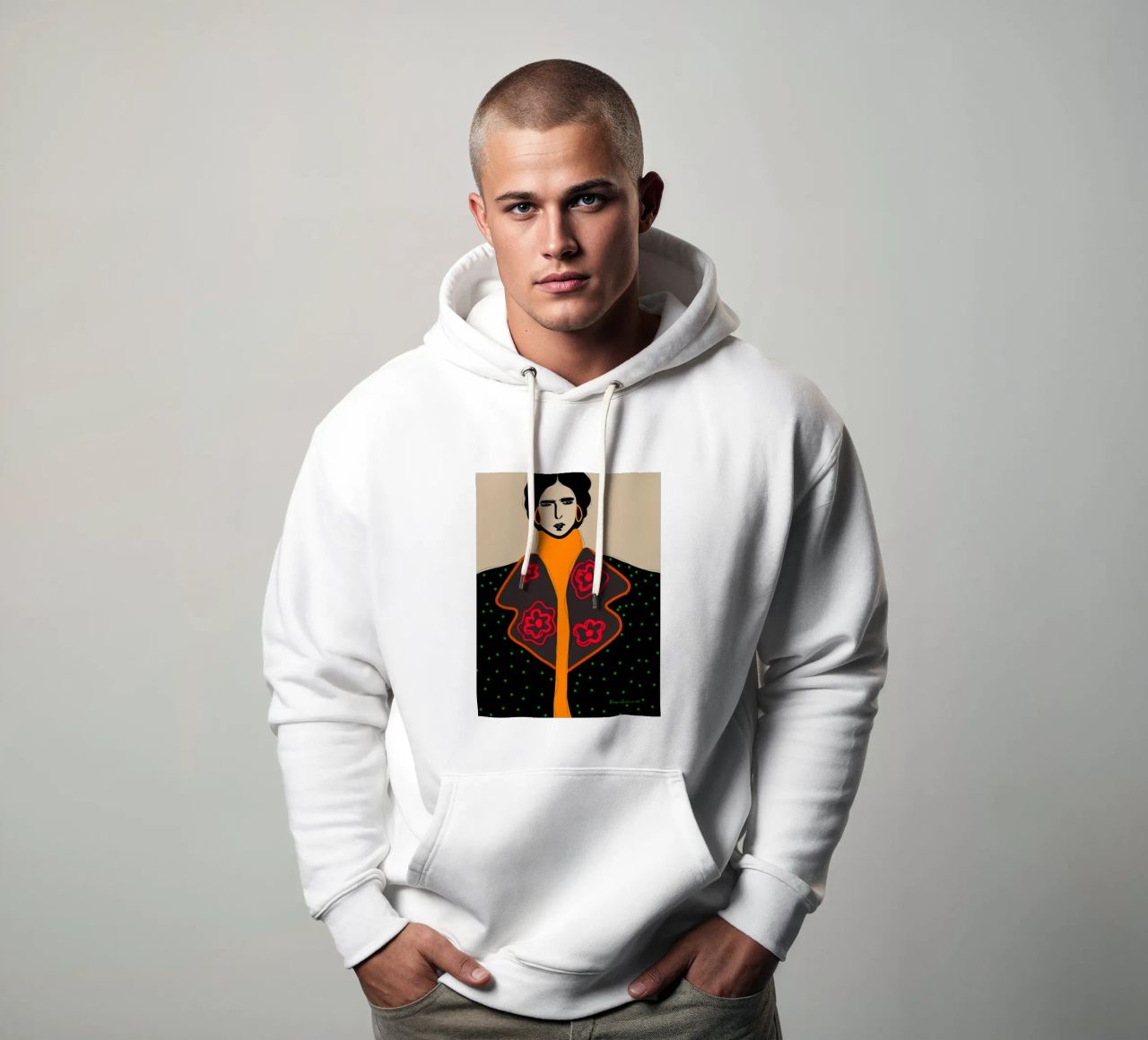 Ethereal Silence sudadera con capucha de Mike Leymi