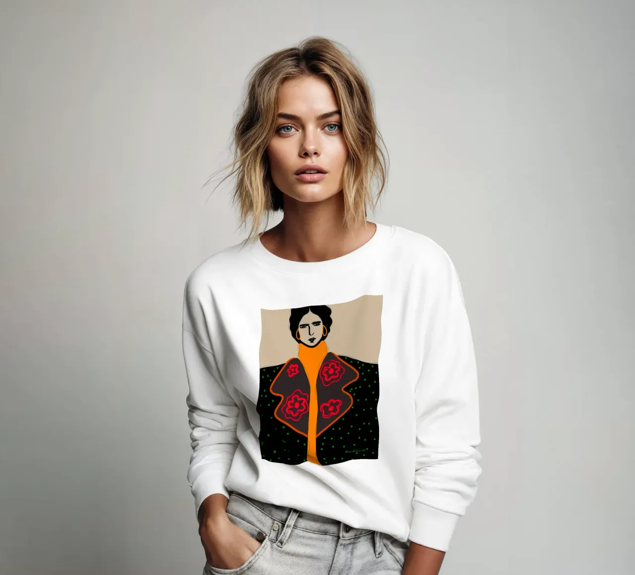 Ethereal Silence Sweatshirt von Mike Leymi
