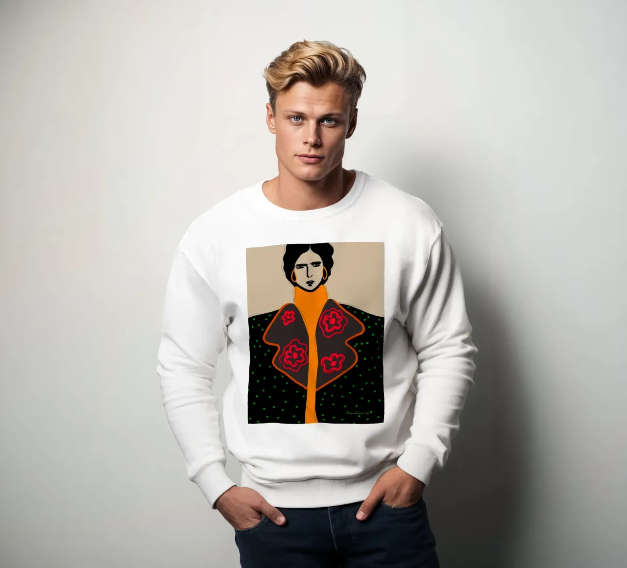 Ethereal Silence Sweatshirt von Mike Leymi