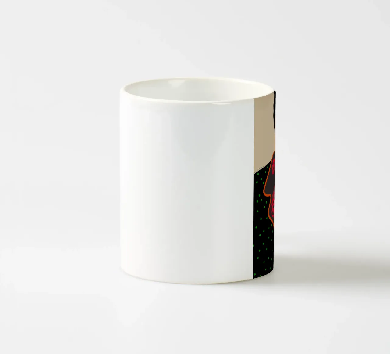 Ethereal Silence tazza in ceramica da Mike Leymi