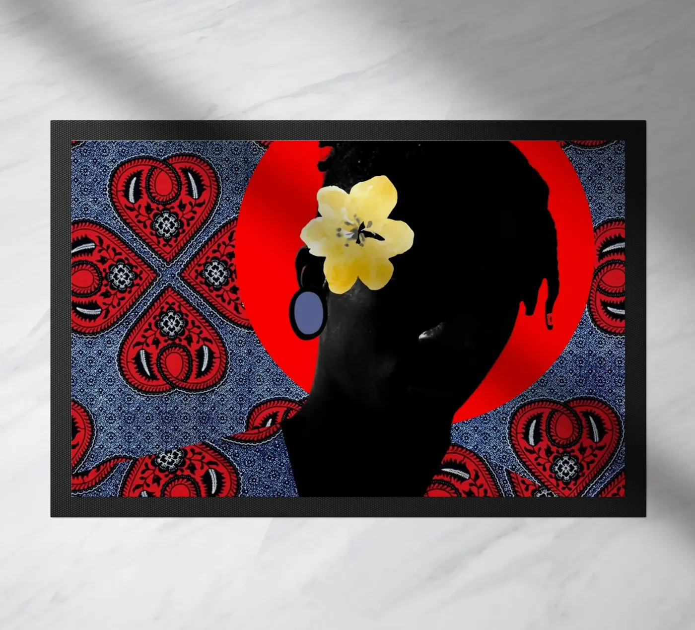 Afro Realms Fußmatte von Mathudace Créas
