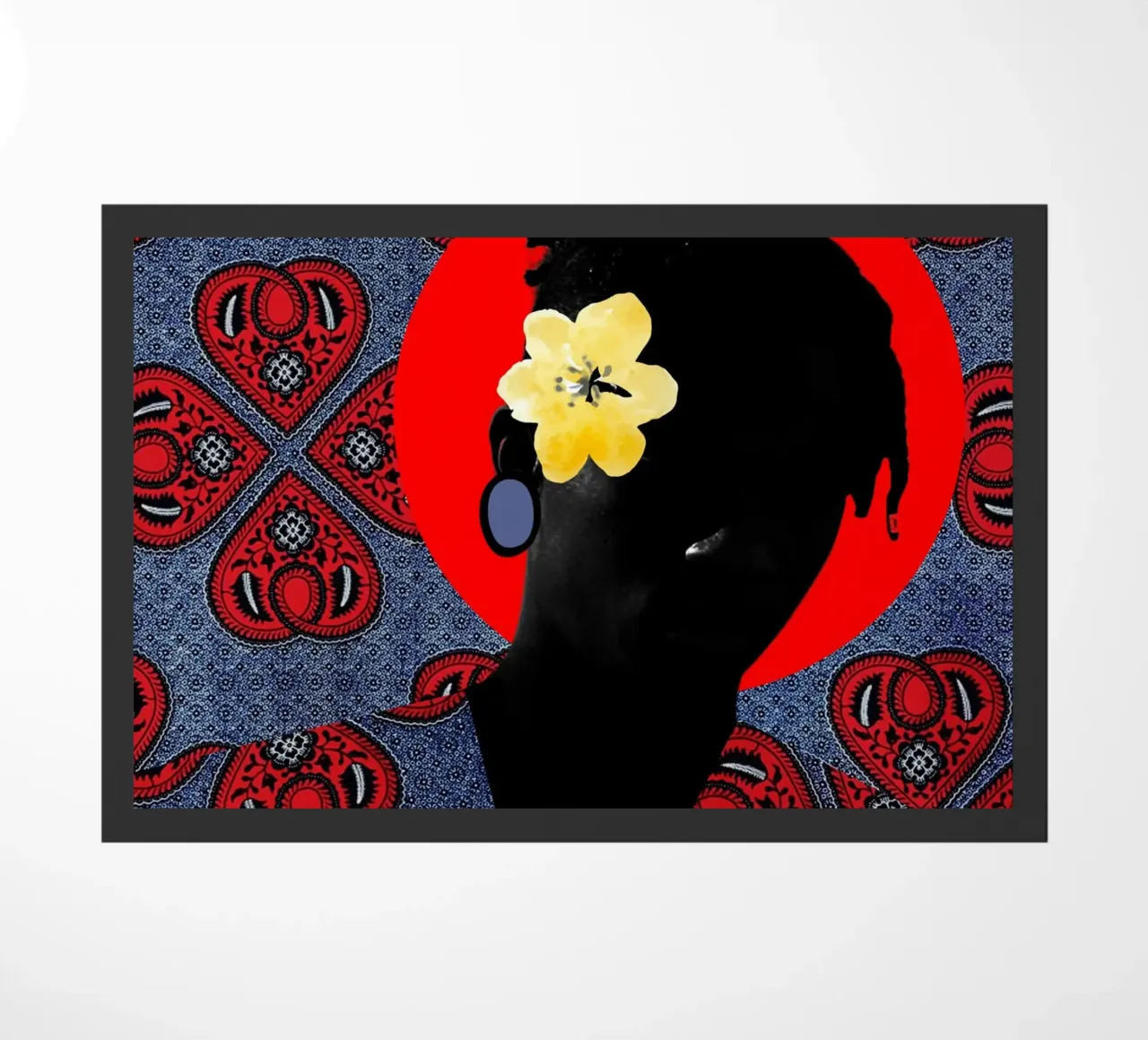 Afro Realms doormat by Mathudace Créas