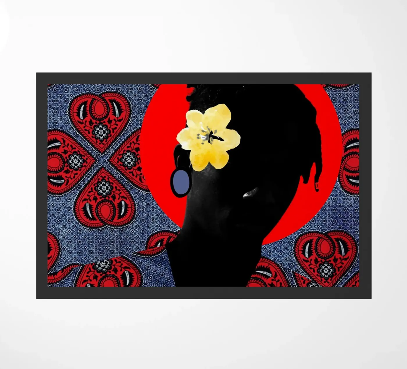 Afro Realms Fußmatte von Mathudace Créas