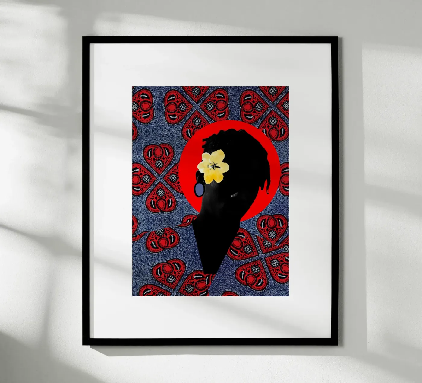 Afro Realms poster van Mathudace Créas