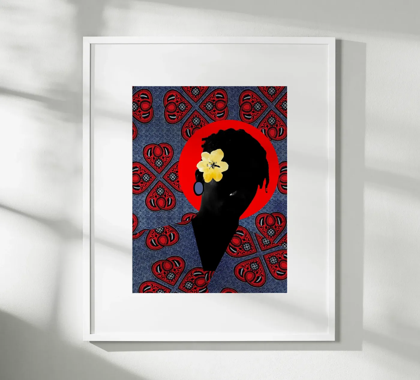 Afro Realms poster van Mathudace Créas