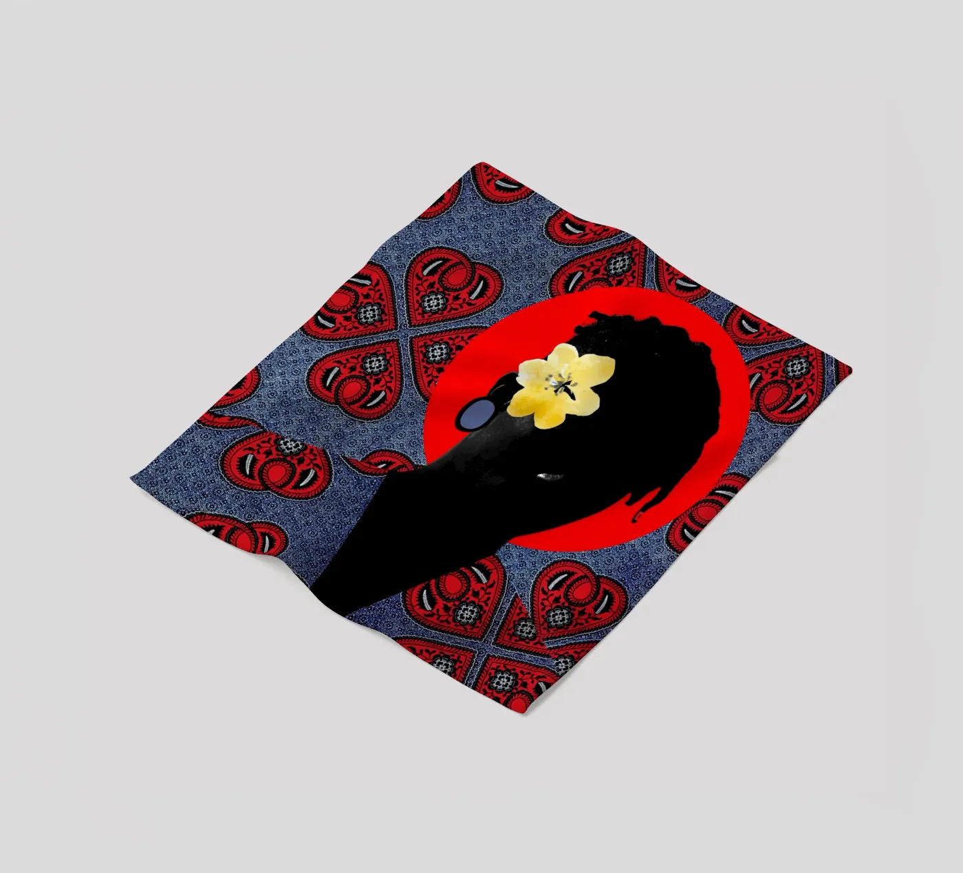 Afro Realms fleecedeken van Mathudace Créas