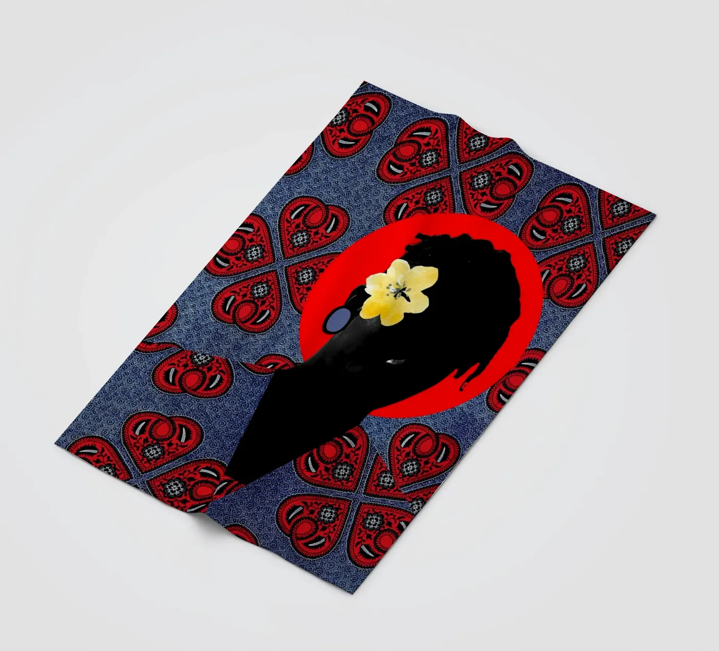 Afro Realms fleecedeken van Mathudace Créas
