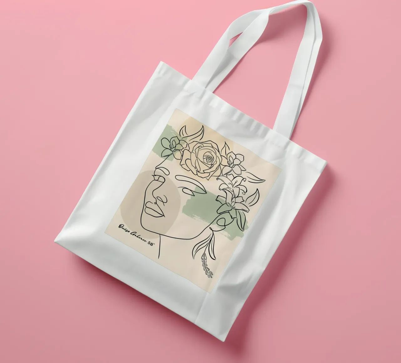 Timeless Glow tote bag by Mike Leymi