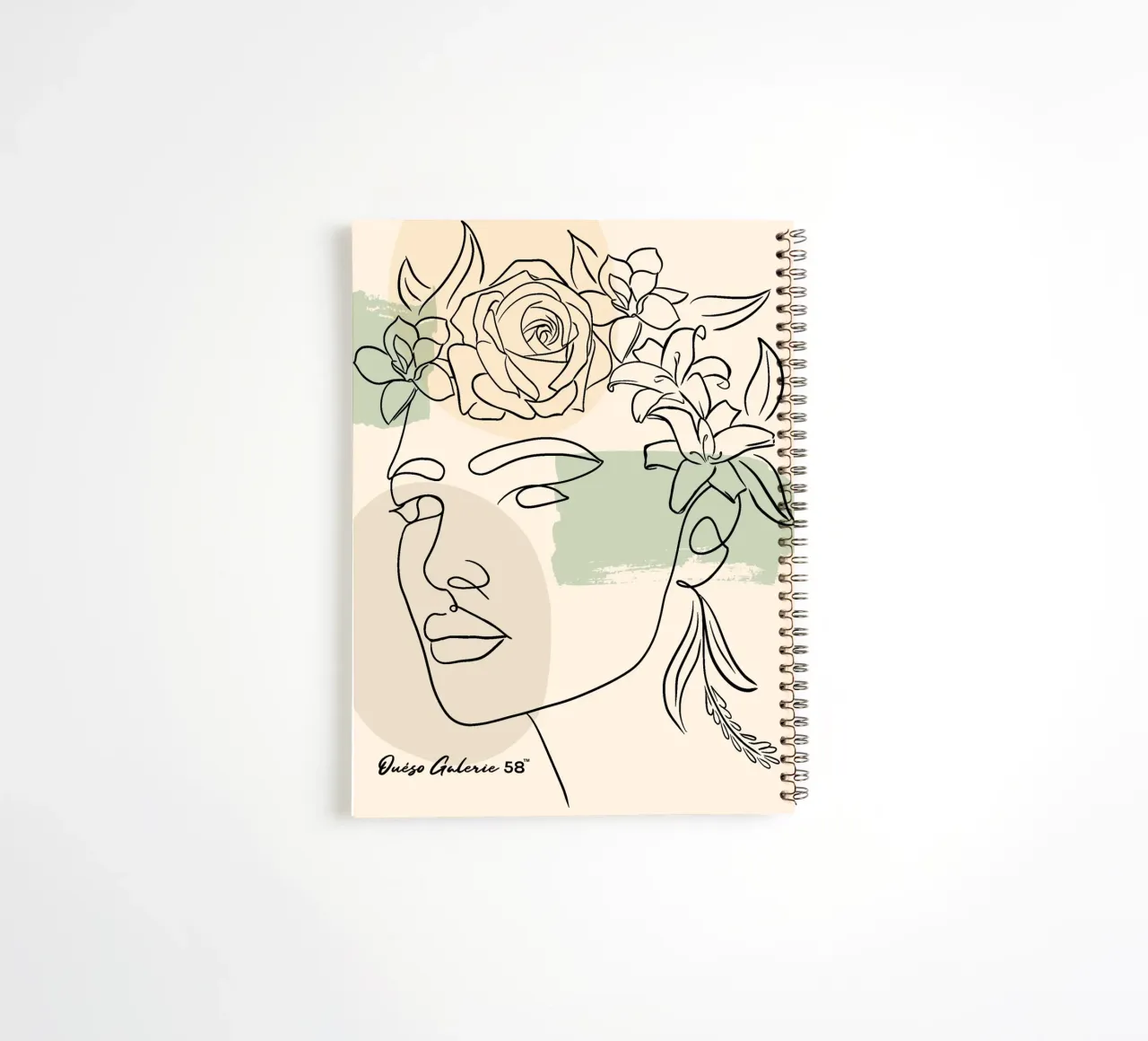 Timeless Glow spiral notebook by Mike Leymi