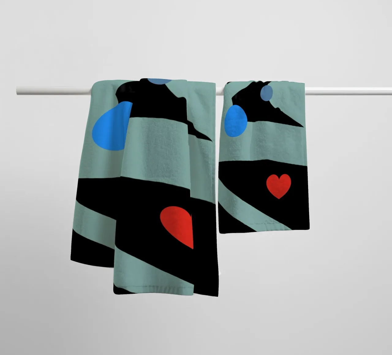 Afro Spark asciugamano da bagno da Mathudace Créas