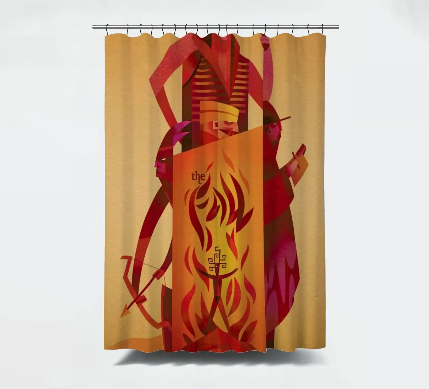 The Fall Duschvorhang von Sean Loose