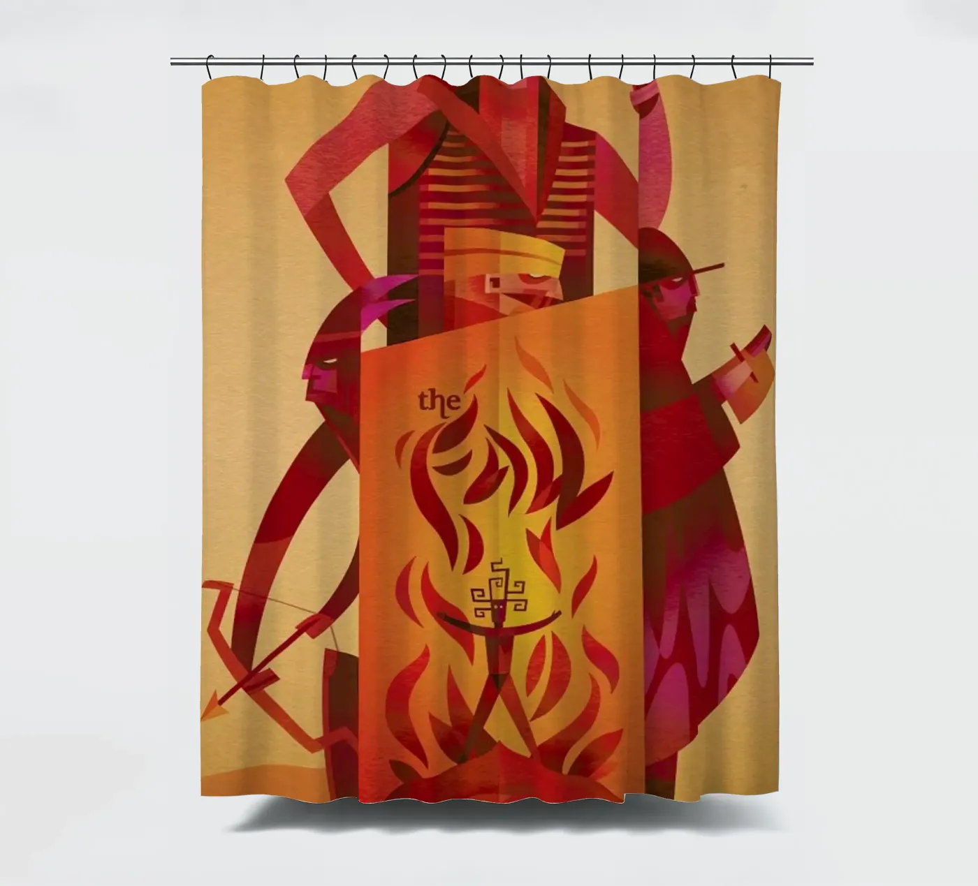 The Fall Duschvorhang von Sean Loose