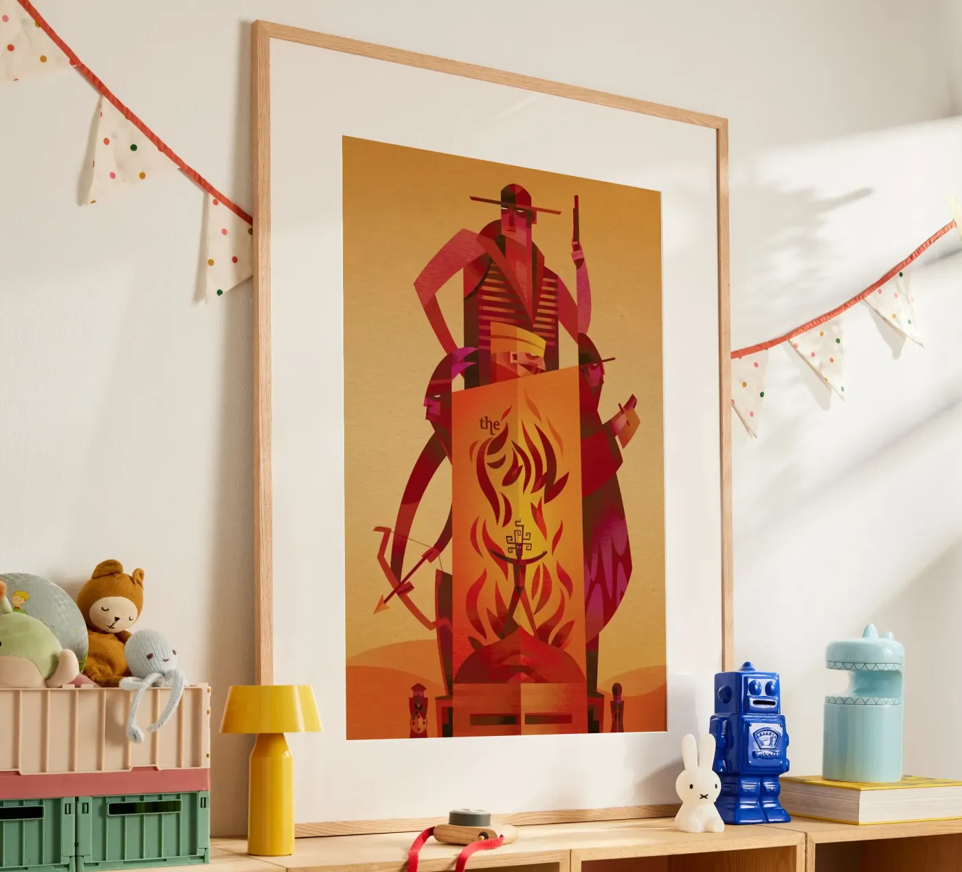 The Fall Poster von Sean Loose