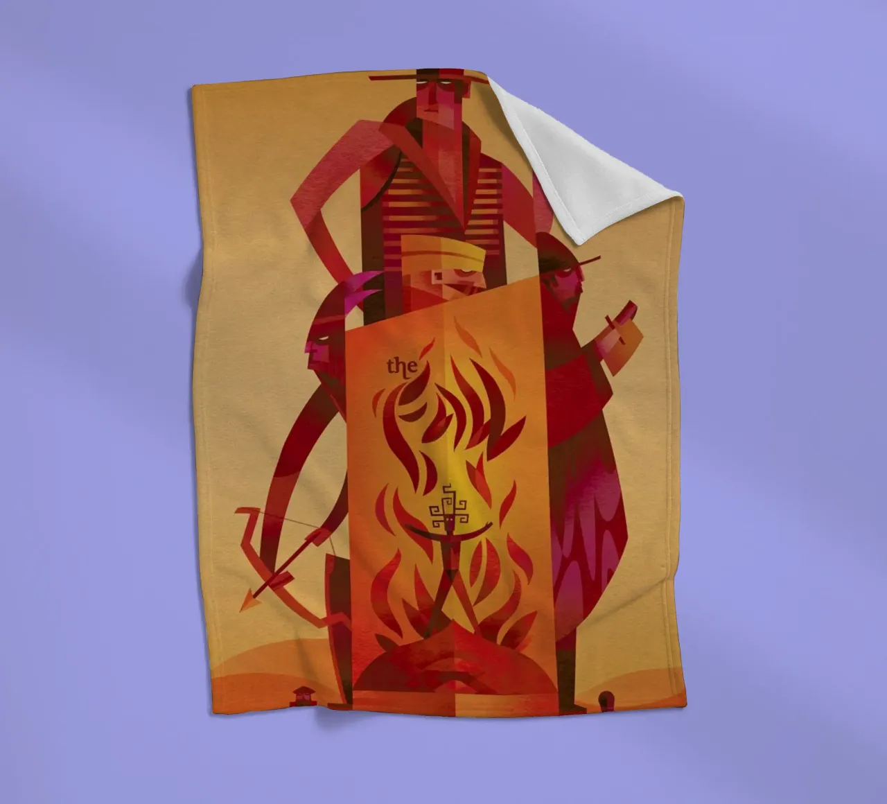 The Fall Fleecedecke von Sean Loose