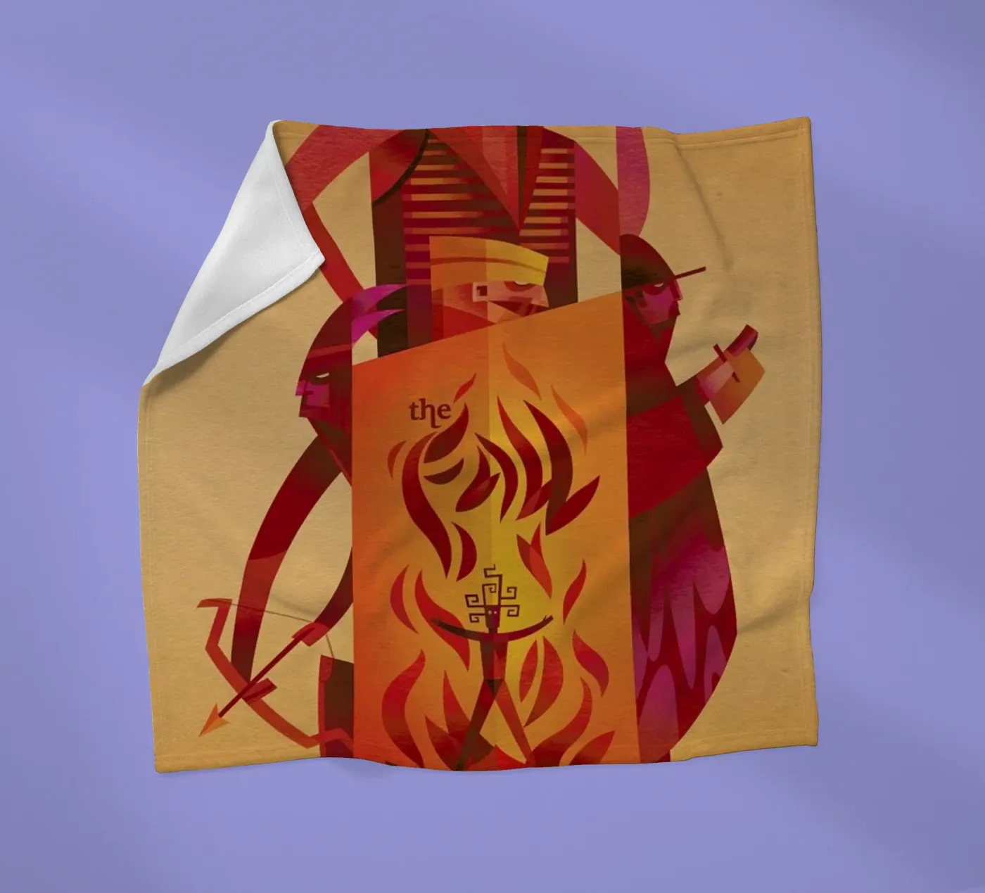 The Fall fleecedeken van Sean Loose