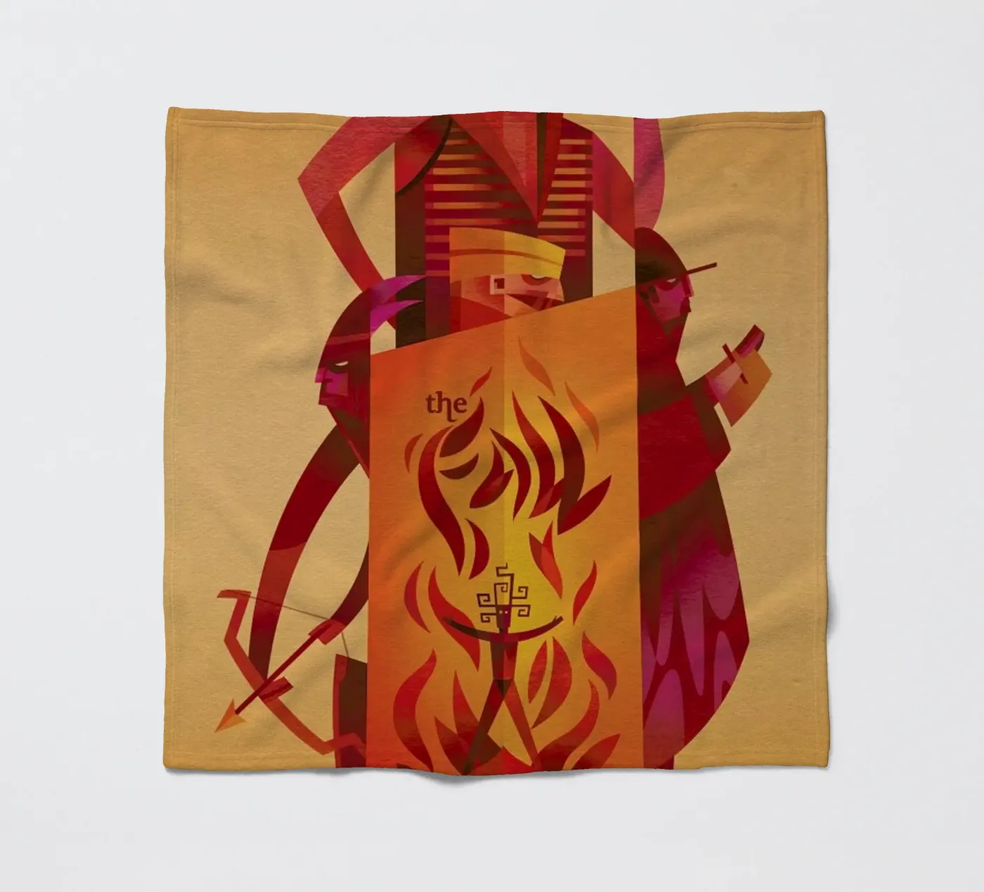 The Fall fleecedeken van Sean Loose