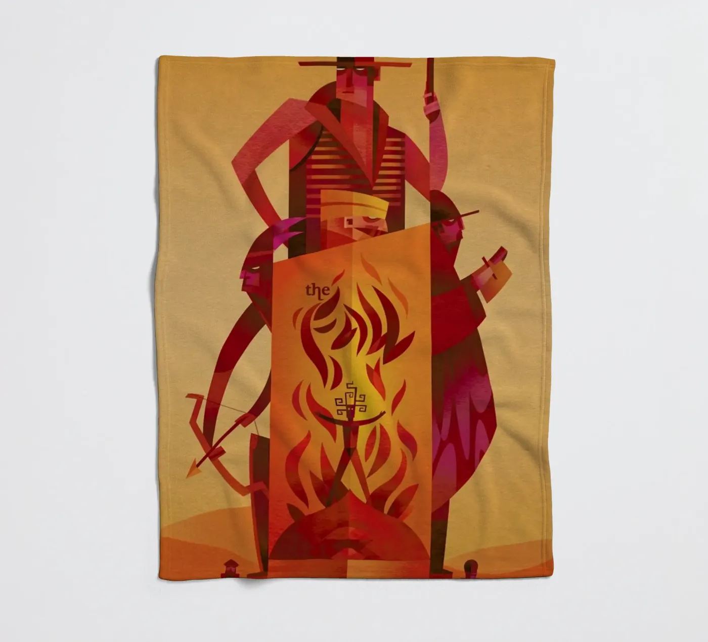 The Fall fleecedeken van Sean Loose