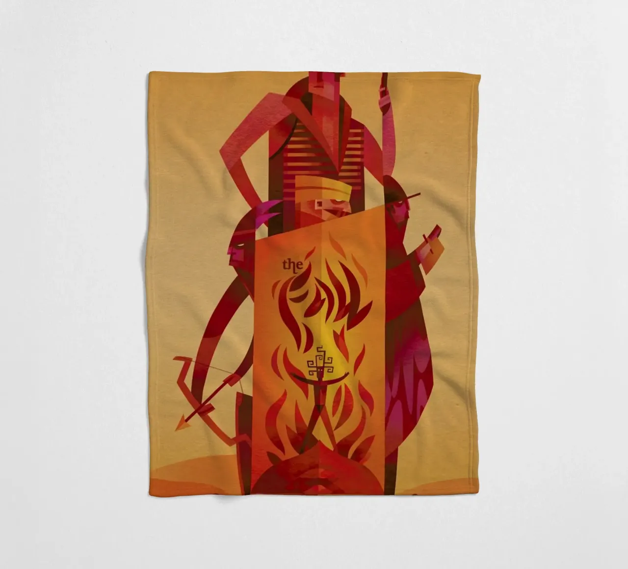 The Fall Fleecedecke von Sean Loose