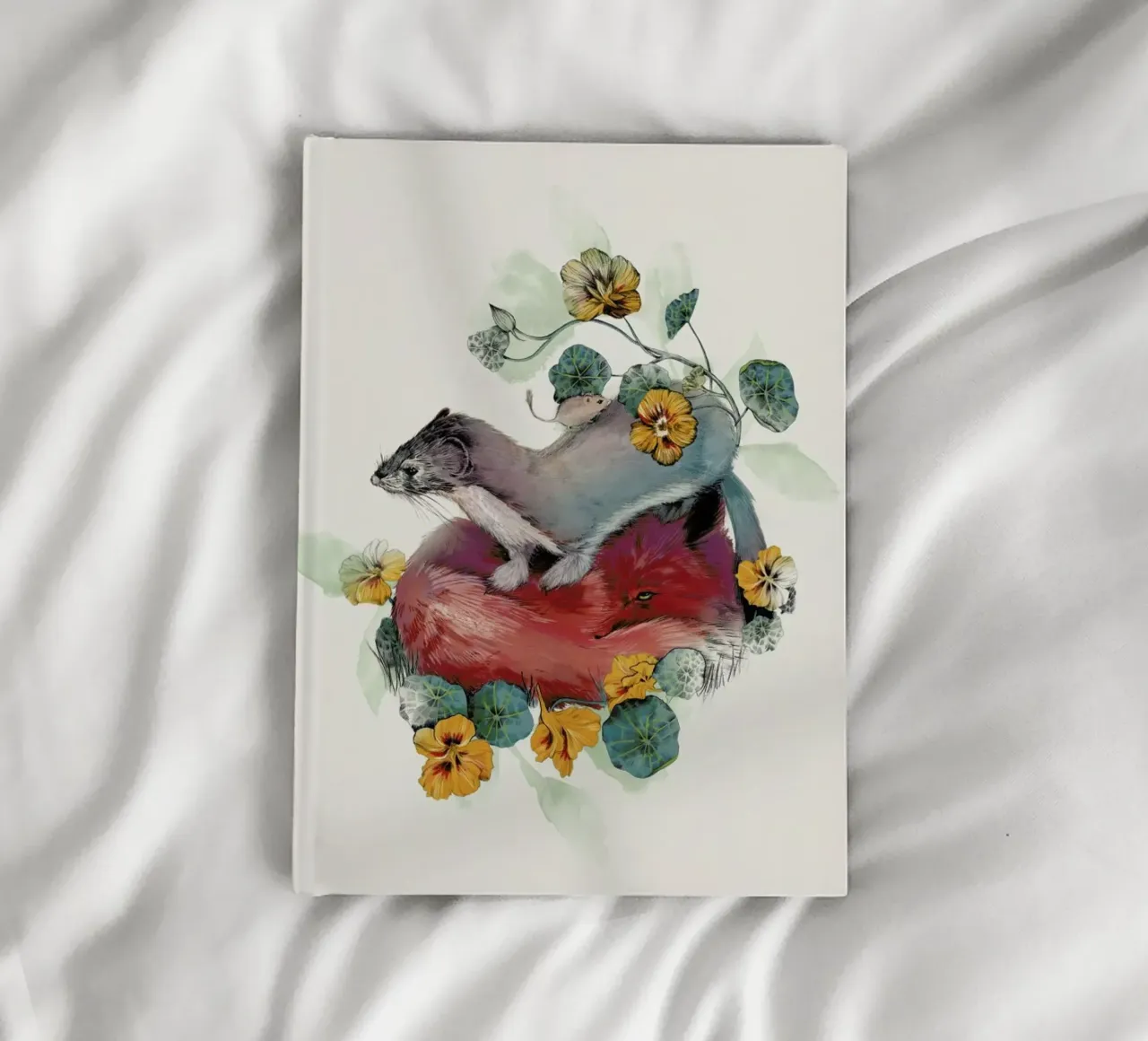 Stoat & Fox Notizbuch von La Scarlatte