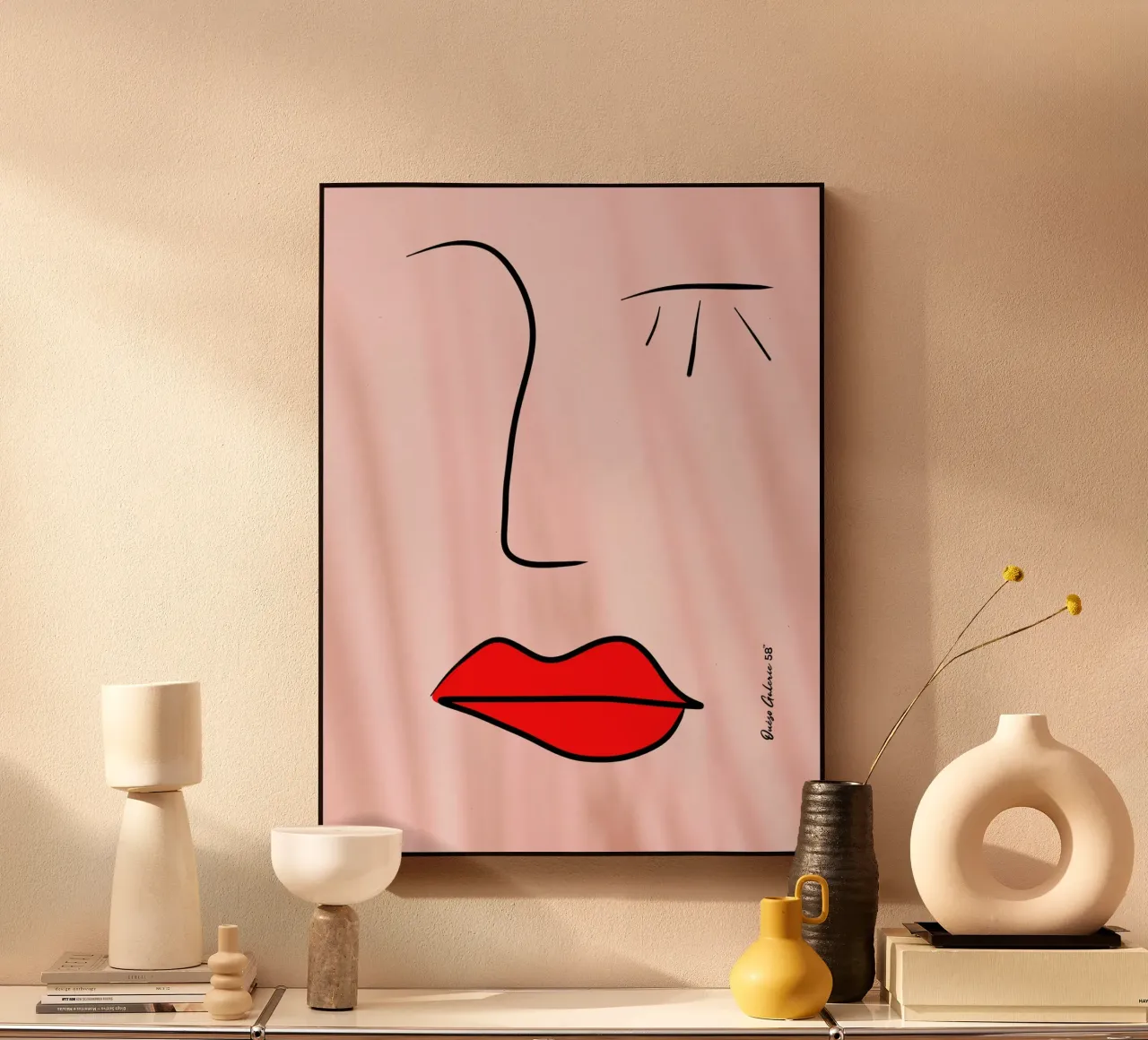 Velvet Tranquility plexiglass da Mike Leymi