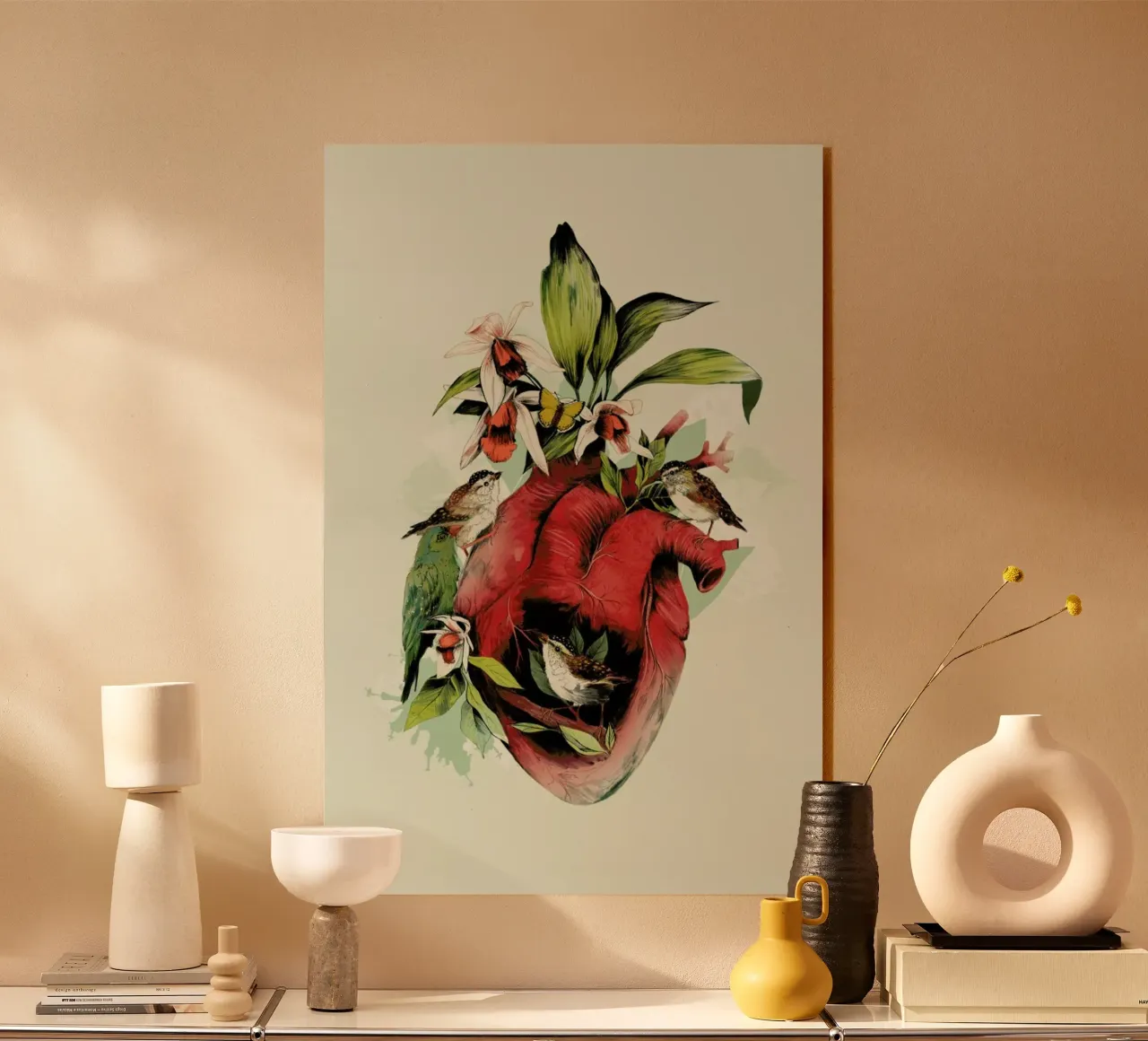 Heart of Birds plexiglass da La Scarlatte