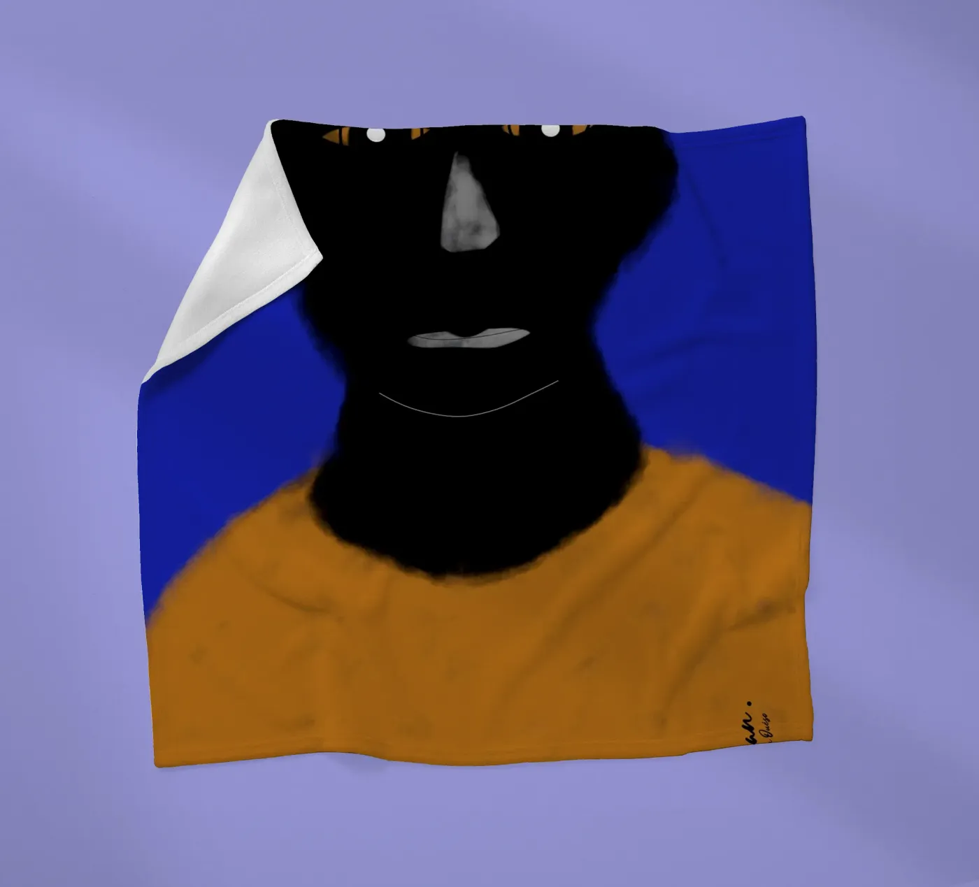 Afro Echoes Fleecedecke von Mathudace Créas