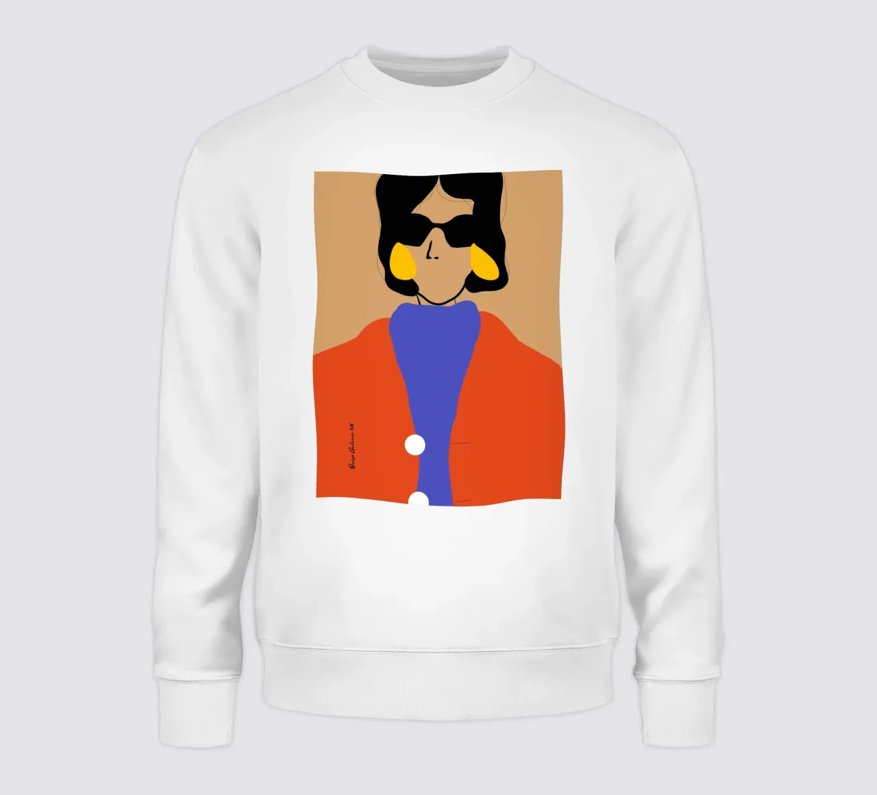 Golden Reverberation felpa da Mike Leymi