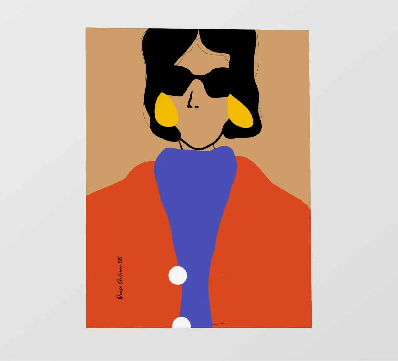 Golden Reverberation telo in pvc da Mike Leymi