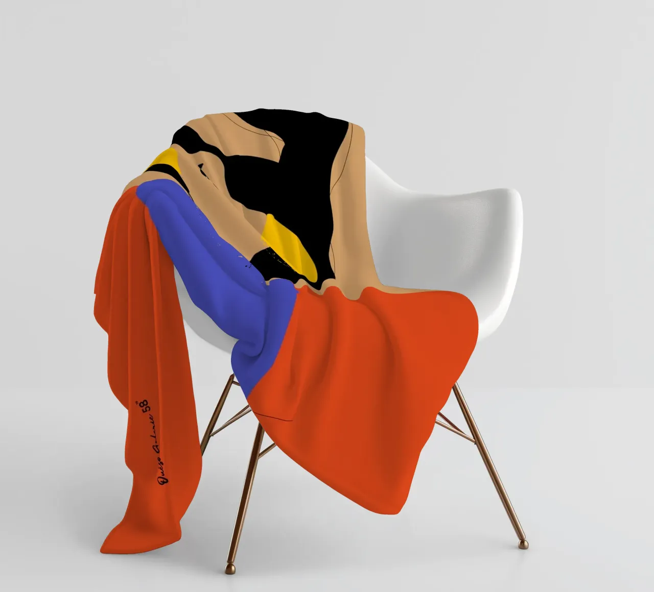 Golden Reverberation coperta in pile da Mike Leymi