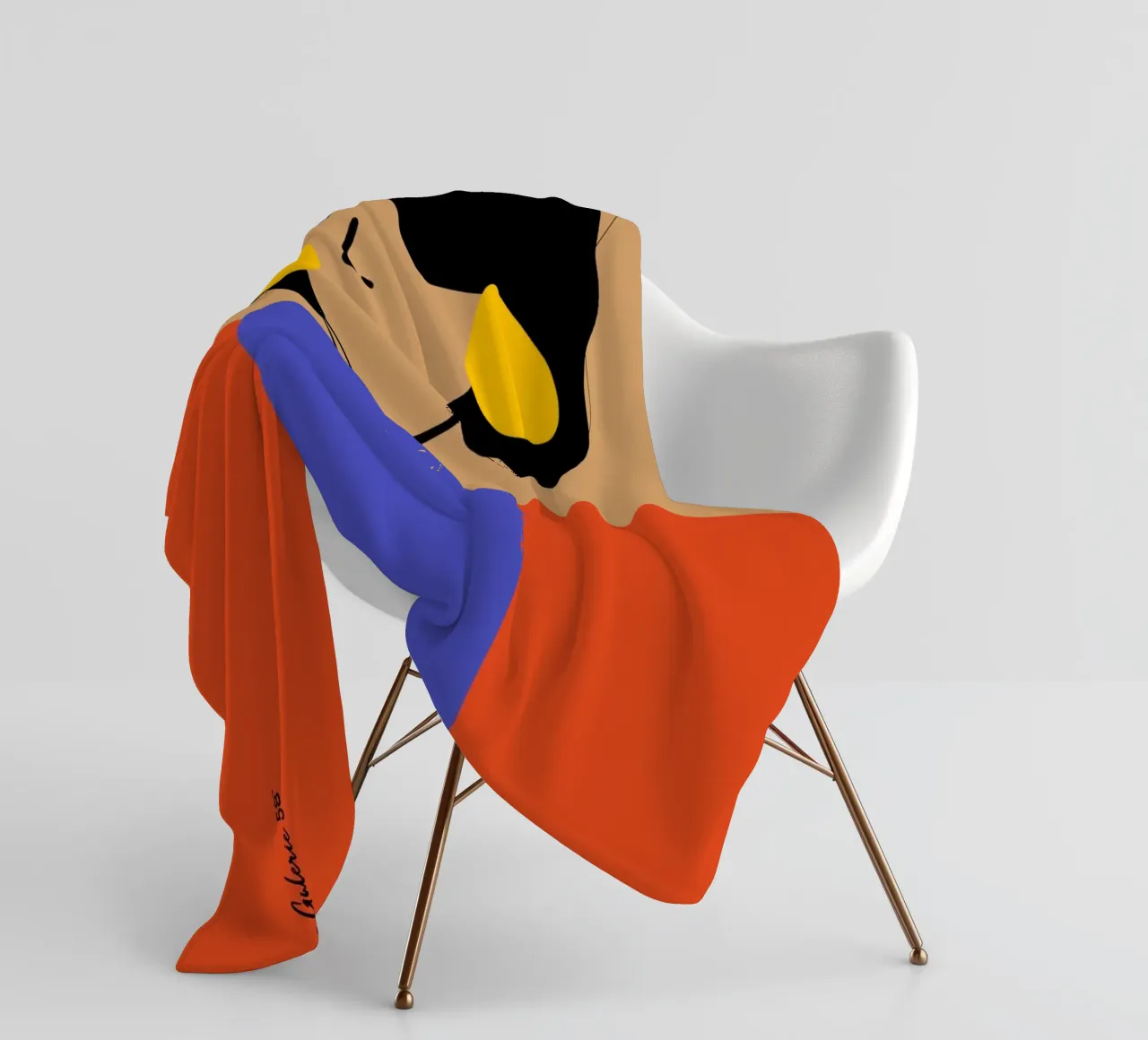 Golden Reverberation coperta in pile da Mike Leymi