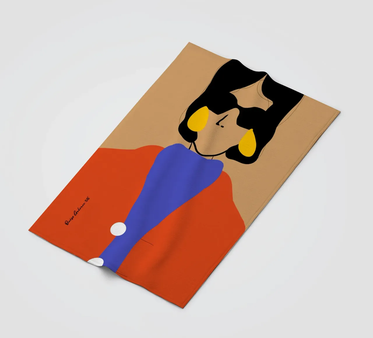 Golden Reverberation coperta in pile da Mike Leymi