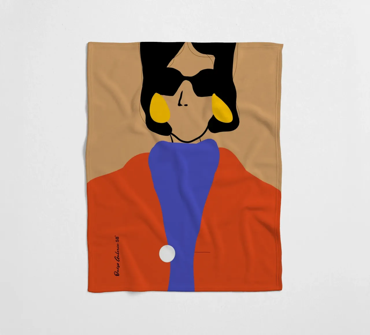 Golden Reverberation coperta in pile da Mike Leymi