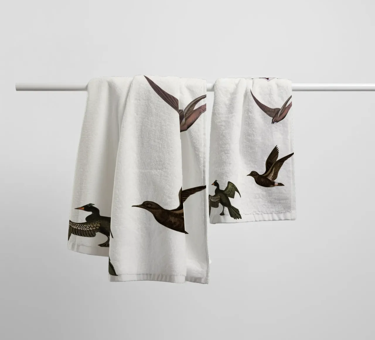 Holding Pattern towel by Cassia Beck Collage