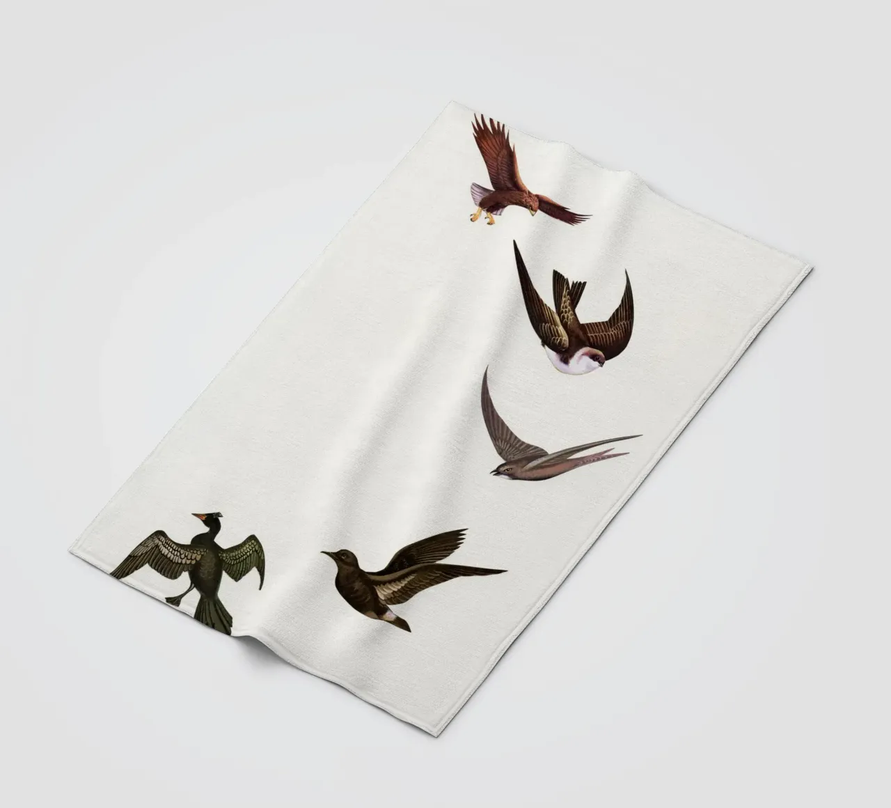 Holding Pattern Fleecedecke von Cassia Beck Collage