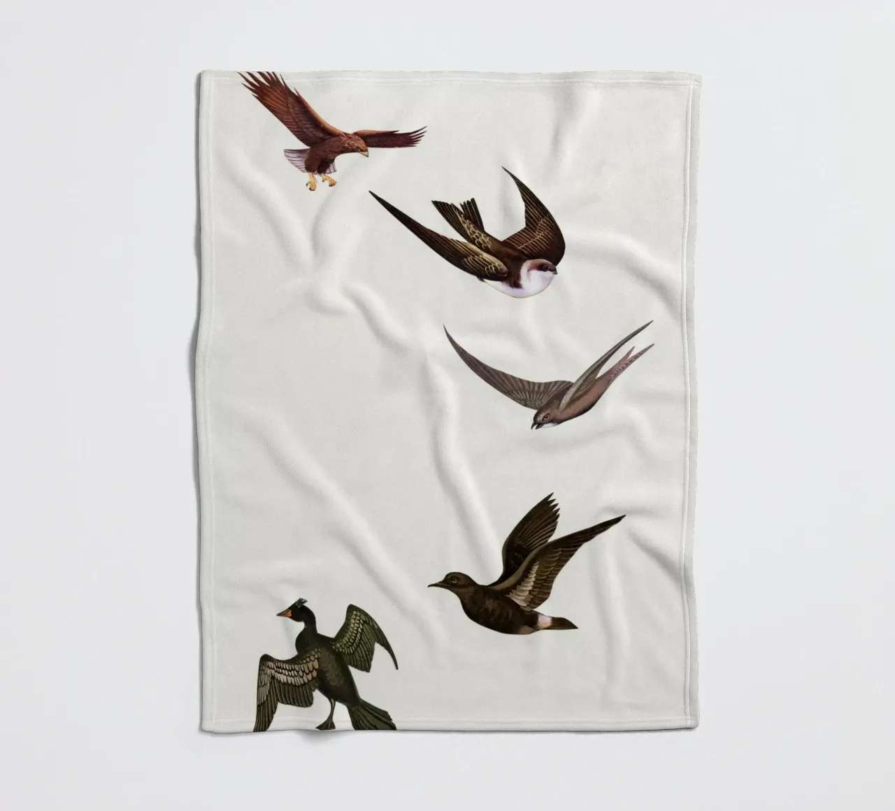 Holding Pattern Fleecedecke von Cassia Beck Collage