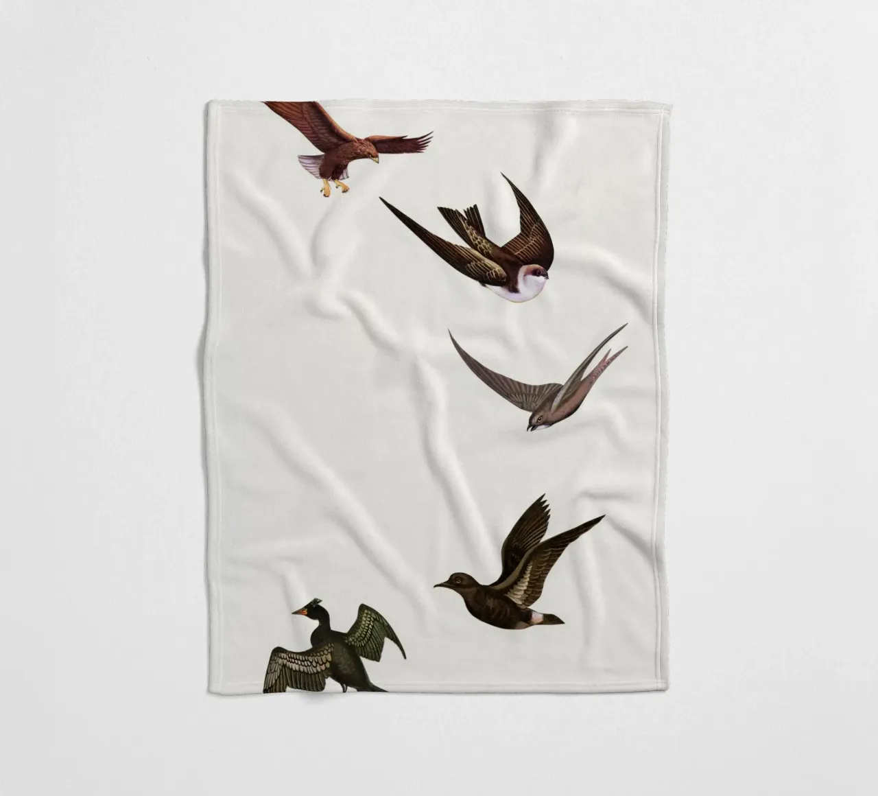 Holding Pattern Fleecedecke von Cassia Beck Collage