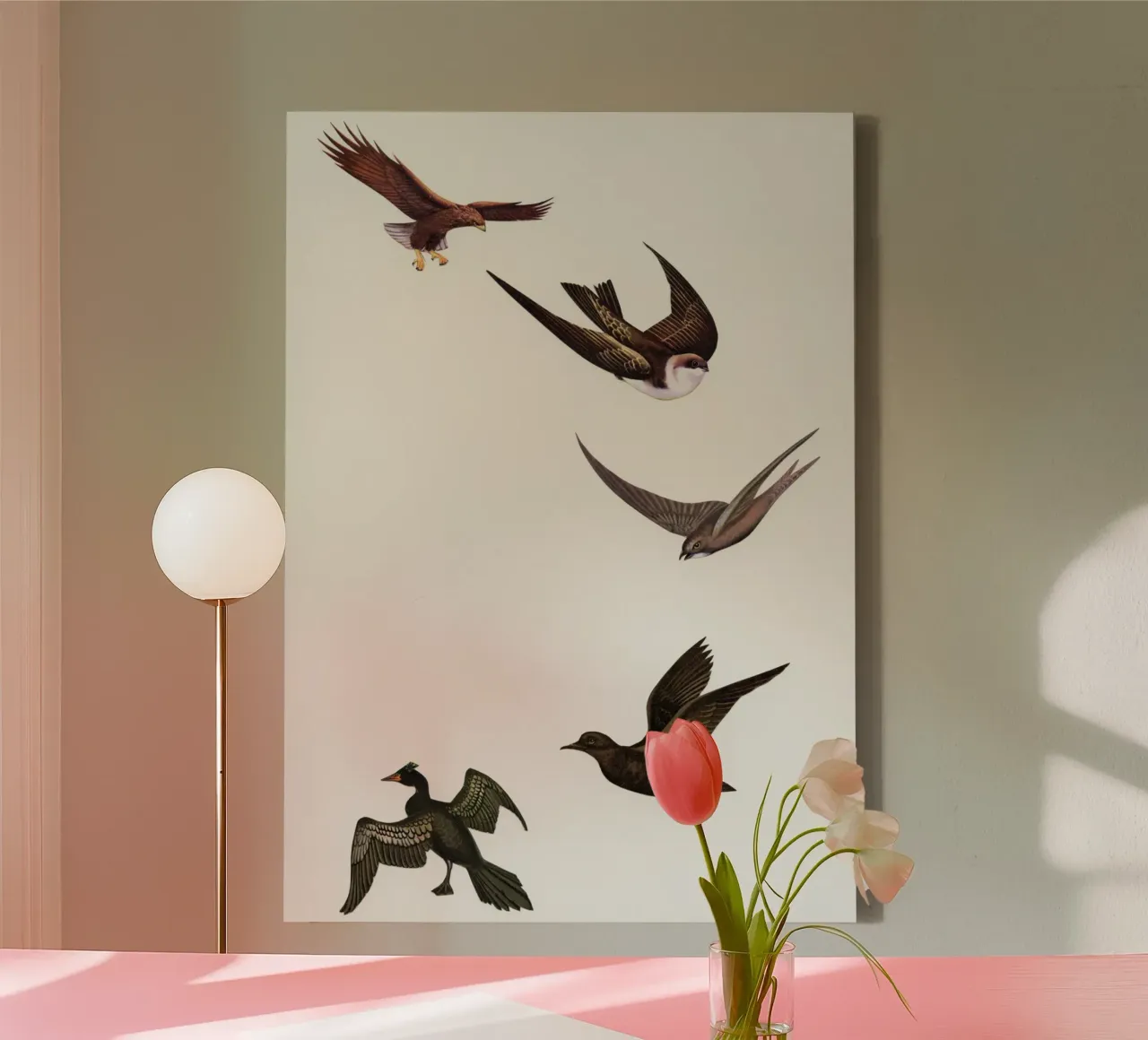 Holding Pattern canvas by Cassia Beck Collage