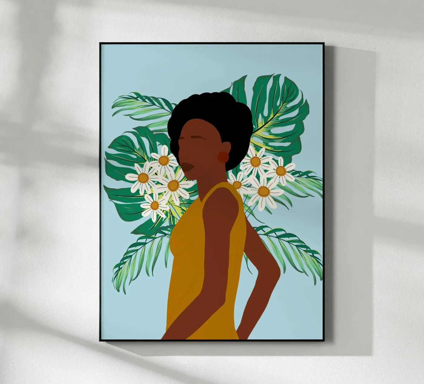 Afro Luxe plexiglass da Mathudace Créas