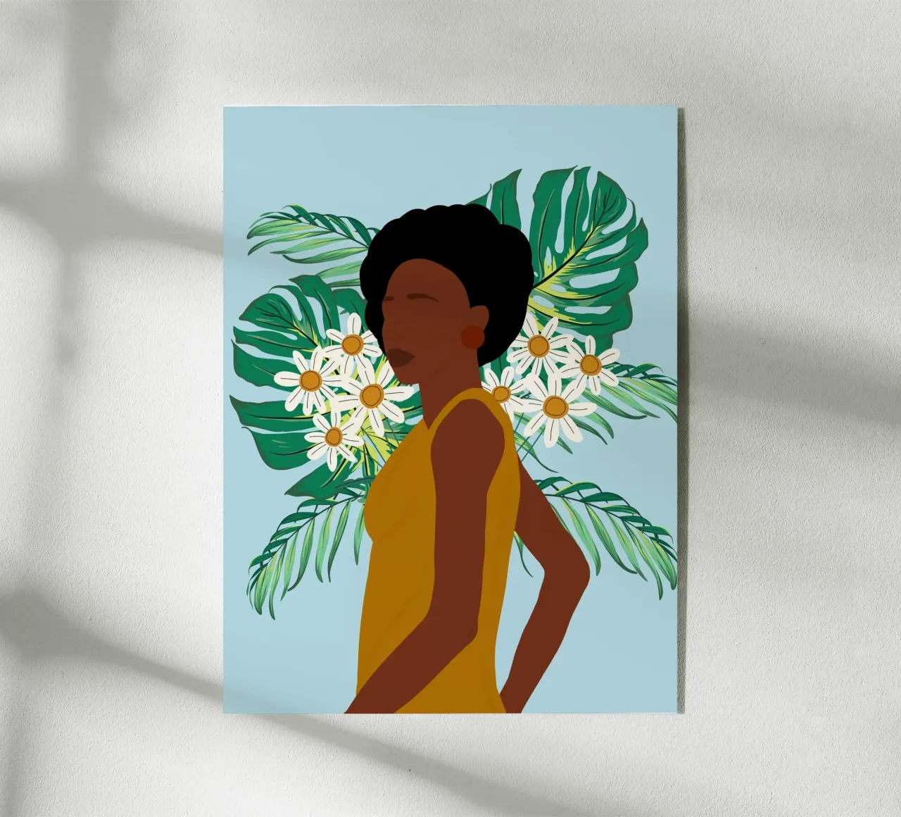 Afro Luxe plexiglass da Mathudace Créas