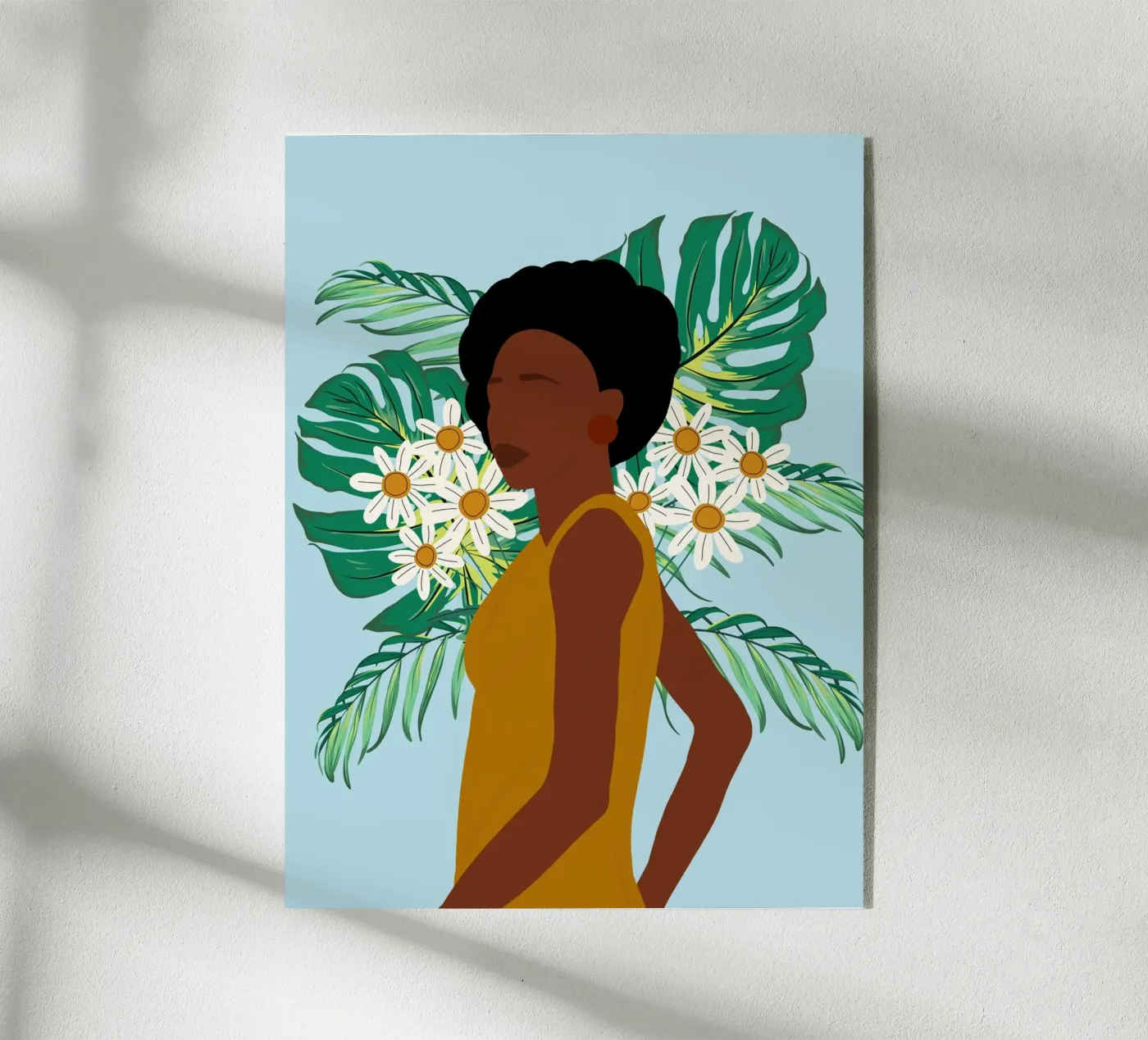 Afro Luxe plexiglass da Mathudace Créas