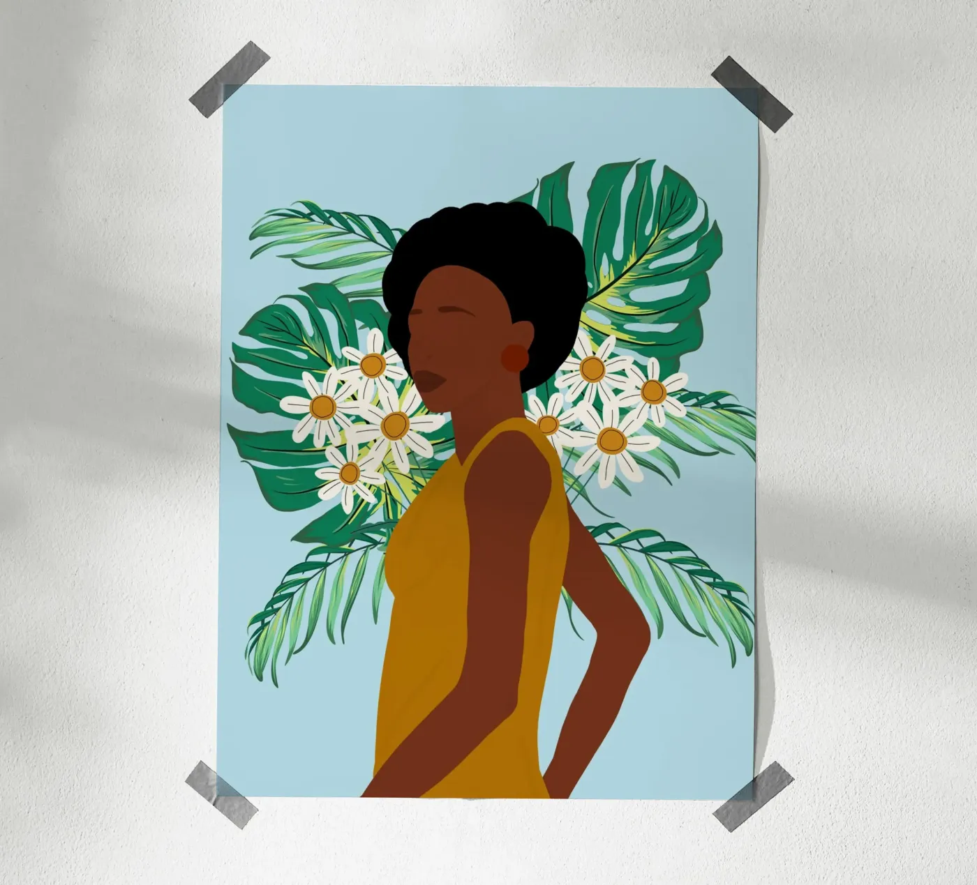 Afro Luxe poster da Mathudace Créas