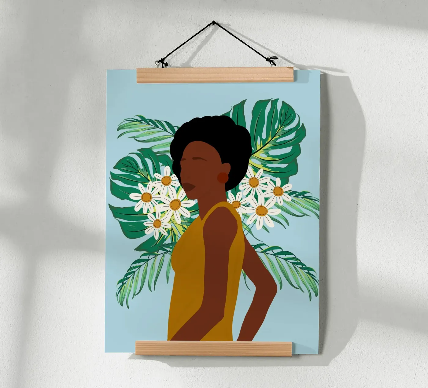 Afro Luxe poster da Mathudace Créas
